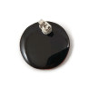 Partial solar eclipse stud earring (Sold individually)