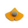 Green and yellow ginkgo leaf Magnet