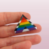 LGBTQIA+ Ally Flag Pin Badge